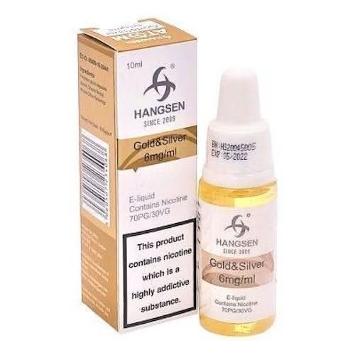 Hangsen 10ml E-Liquid -Gold & Silver